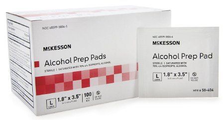 alcohol prep pads use