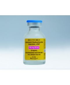 Labetalol HCl 5 mg / mL <br>Intravenous Injection <br>Multiple Dose Vial 40  mL <br> Alvogen 47781058656