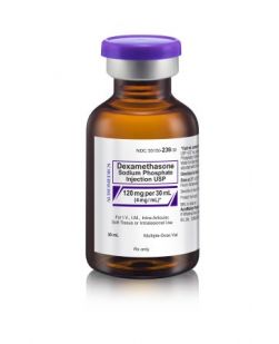 Dexamethasone Sodium Phosphate 4 mg / mL Injection Multiple Dose Vial 30 mL(25/CT)