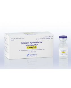 Opiate Antagonist Naloxone HCl, Preservative Free 0.4 mg / mL Injection Single Dose Vial 1 mL