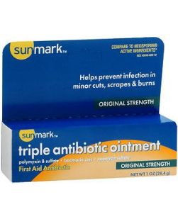 First Aid Antibiotic sunmark® 1 oz. Ointment Tube (EA/1)