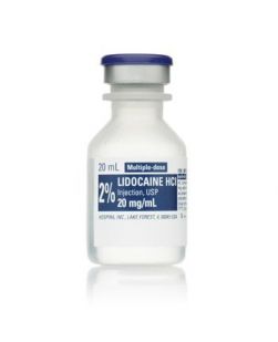 Generic Equivalent to Xylocaine® Lidocaine HCl 2%, 20 mg / mL Infiltration and Nerve Block Injection Multiple Dose Vial 20 mL