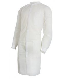 Lab Coat McKesson White Small / Medium Long Sleeves Knee Length