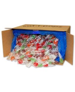 Lollipop Saf-T-Pops® Assorted Flavors 100 Per Box(100/BX 12BX/CS)