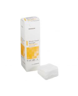 SPONGE, GAUZE 8PLY N/S 2"X2" (200/PK 25PK/CS)