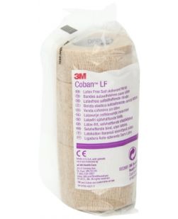 Self-Adherent Wrap, 6 x 5 yds, Latex Free (LF), Tan, Non-Sterile, 12/cs 