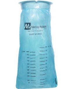Emesis / Urine Bag 1000 mL Blue-BAG, EMESIS 40OZ 1000CC GRAD (25/SL 4SL/CS)