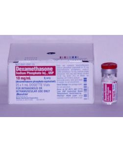 Generic Decadron® Corticosteroid Dexamethasone Sodium Phosphate 10 mg / mL Intramuscular or Intravenous Injection Vial 1 mL