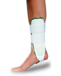 Ankle Support Surround® with Gel Large Hook and Loop Closure Left or Right Foot-ANKLE BRACE, AIR GEL LG 10"