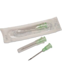 Hypodermic Needle Monoject SoftPack Without Safety 25 Gauge 1-1/2 Inch, 100/bx, 10 bx/cs 