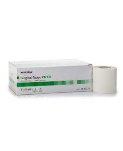 Medical Tape McKesson Paper 2 Inch X 10 Yard White NonSterile (6RL/BX 12/CS)