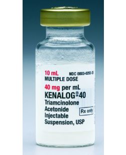 Kenalog®-40 Triamcinolone Acetonide 40 mg / mL Intramuscular or Intra-articular Injection Vial 5 mL