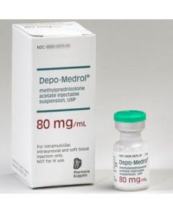 Depo-Medrol® Methylprednisolone Acetate 80 mg / mL Injection Single Dose Vial 1 mL