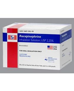 Nephron Inhalation Solution Racepinephrine 2.25% Bronchodilator Solution Vial 0.5 ml (30/CT)