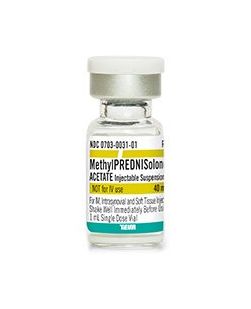 AP-Rated Generic Equivalent to Depo-Medrol® Methylprednisolone Acetate 40 mg / mL Injection Single Dose Vial 1 mL-METHYLPRED, SDV 40MG/ML 1ML (25/CT)
