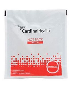 Instant Hot Pack Cardinal Health™ Squeeze and Knead Activation General Purpose Medium 6 X 6-1/2 Inch