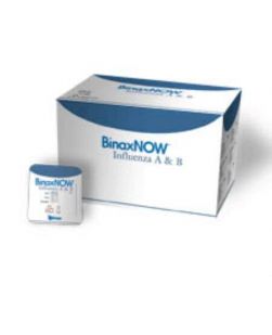 Rapid Test Kit BinaxNow® Infectious Disease Immunoassay Influenza A + B Nasal Swab / Nasal Wash / Nasal Aspirate Sample CLIA Waived 22 Tests