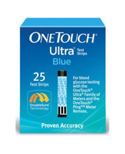 OneTouch Ultra Blood Glucose Test Strip 25 Count 25/Bx