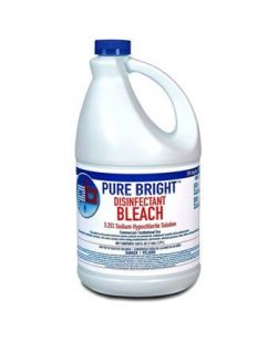 Bleach Pure Bright® Germicidal Liquid 1 gal. NonSterile Jug Chlorine Scent (6/CS)