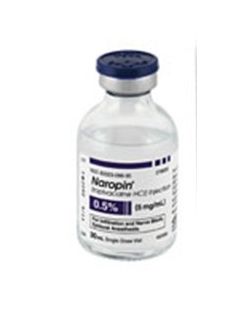 Naropin® Ropivacaine HCl, Preservative Free 0.5%, 5 mg / mL Parenteral Solution Injection Ampule 20 mL