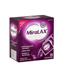 MIRALAX SACHET, PWD 17GM (24/BX) 9SCHRN
