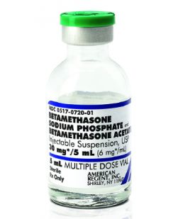 AB-Rated Generic Equivalent to Celestone® Soluspan® Betamethasone Sodium Phosphate / Betamethasone Acetate 6 mg / mL Injection Multiple Dose Vial 5 mL