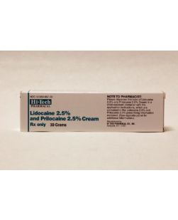 Generic EMLA Antipruritic / Local Anesthetic Lidocaine / Prilocaine 2.5% - 2.5% Topical Cream Tube 5 Gram