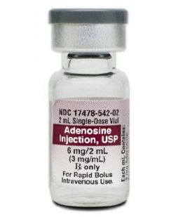 ADENOSINE, SDV 3MG/ML 4ML (10/CT)