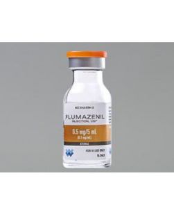 Benzodiazepine Antagonist Flumazenil 0.1 mg / mL Intravenous Injection Multiple Dose Vial 5 mL