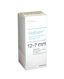 Gelfoam® Absorbable Gelatin Sponge Topical Sponge Carton 12 per Box
