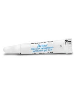 Lidocaine HCl, Preservative Free 3.5% Ophthalmic Gel Tube 1 mL