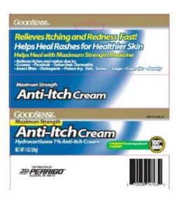 Itch Relief 1% Strength Cream 1 oz. Tube(EA/1)
