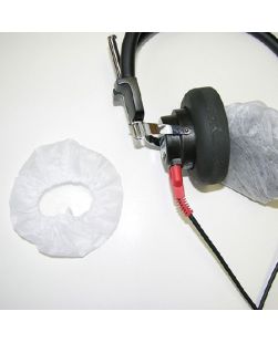 Headphone Cushion Covers White, Disposable For Audiometers