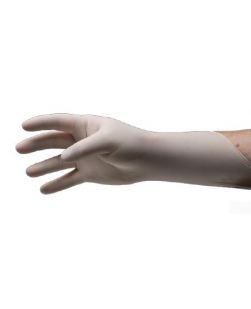 Exam Glove Pulse® 151 Series Large NonSterile Latex Standard Cuff Length Fully Textured White Not Chemo Approved