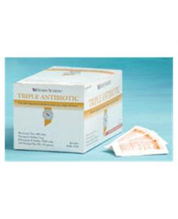 Triple Antibiotic Antibiotic Ointment 0.9gm Foil Packet 144/Bx, 12 BX/CA