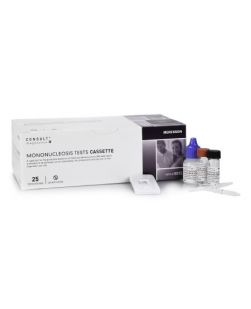 Rapid Test Kit McKesson Consult™ Infectious Disease Immunoassay Infectious Mononucleosis Whole Blood / Serum / Plasma Sample CLIA Waived for Whole Blood / CLIA Moderate Complexity for Serum and Plasma 25 Tests (25/KT)