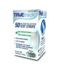 Blood Glucose Test Strips TRUEtrack™ 50 Test Strips per Box(50/BX /360BX/CS)