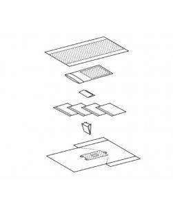 OB Pack III Includes: Abdominal Drape, (2) Leggings, Under Buttocks Drape, Back Table Cover, (2) Absorbent Towels, Ultra Zoned Impervious Gown, 5/cs