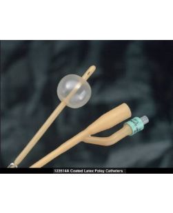 2-Way Foley Catheter, 30cc Balloon, 100% Silicone, Sterile, 16FR, 10/bx (on contract)