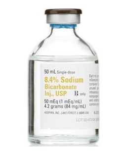 Sodium Bicarb Inj SDV 5mL, 4.20%, 25/bx