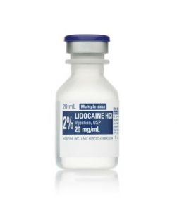 Xylocaine Plain MDV 20mL 2%, 25/pk