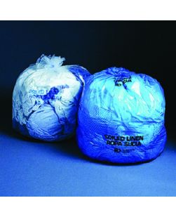Laundry & Linen Bags, LLDPE Film, 30½ x 41, Print: NO PRINT, Color: Blue No Print, 1.4 Mil, 20-30 Gal, Flat Pack, 250/cs