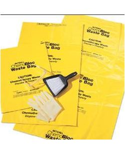 Chemo Soft Waste Bag, Yellow, 20 Gal, 4 Mil, 100/cs (Continental US Only)