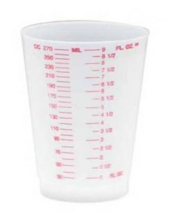 Tumbler, 8 oz, Translucent, 20/bg, 25 bg/cs