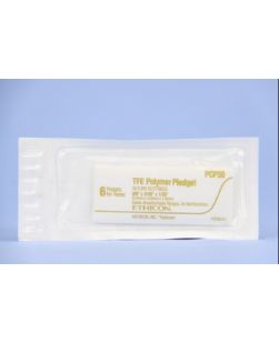 TFE Polymer Pledget, Soft, ¼ x  x 1/16, 6/pk, 36 pk/bx (Continental US Only)