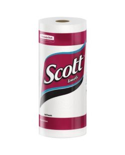 Scott® Kitchen Roll Towels, White, 96 sheets/roll, 15 rolls/cs
