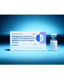 Menactra Meningitis All SDV, .5mL, 5/pk