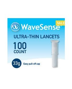 Lancet Wavesense 33G, 100/bx