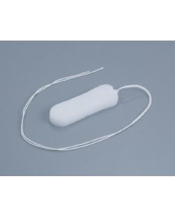 Slim Sinus Dressing B-Type & String, 2.5cm long x .6cm thick x 2cm height, 10/bx