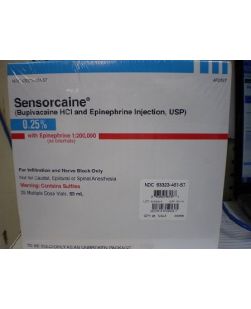 Sensorcaine with EPI MDV 50mL, 0.25%, 25/pk